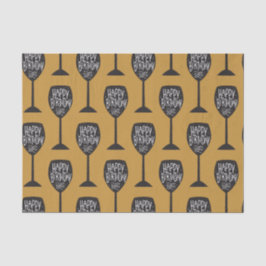 GLASWEINGLASGLAS - MODERNES Party Seidenpapier