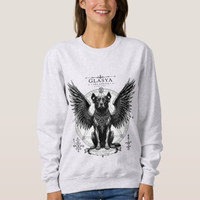 Glasya entfesselt die Flügel der Goetia Sweatshirt (Vorderseite)
