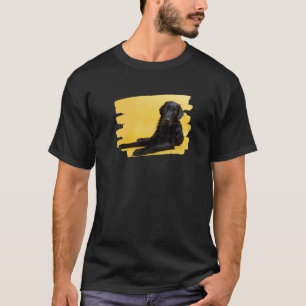Glatt-Coated Retriever Hund T-Shirt