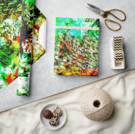 Glatt strukturiertes gelbes Verpackungspapier, erf Geschenkpapier