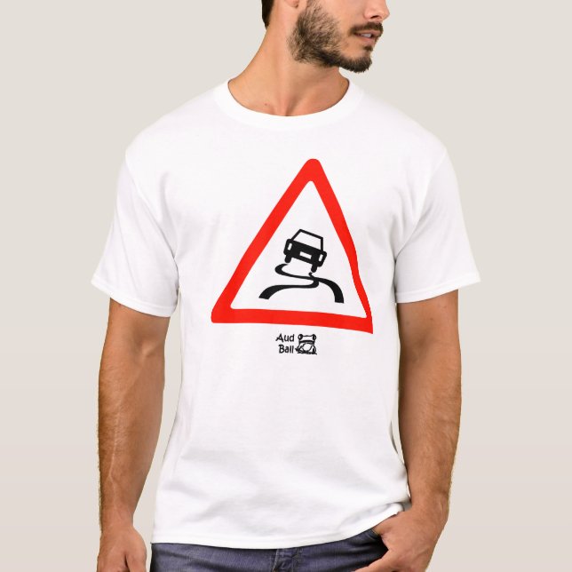 Glatt, wenn naß T-Shirt (Vorderseite)