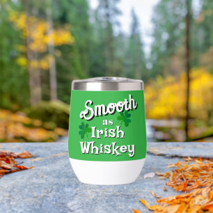 Glatt wie irischer Whiskey St. Patrick's Day