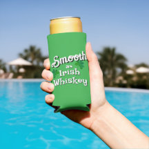 Glatt wie irischer Whiskey St. Patrick's Day