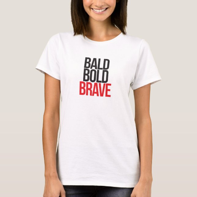 Glattbutt BRAVE T-Shirt (Vorderseite)