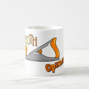 Glatte Betreiberspaß-Tasse für DIY-äh Kaffeetasse