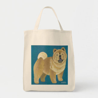 glatte Chow-Chow Tasche