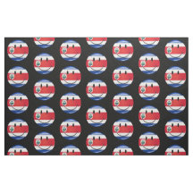 Glatte Costa Rican Flagge