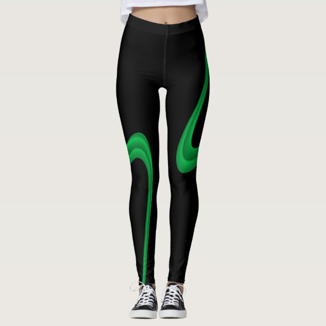 glatte Leggings mit zusammenpassendem Behälter (Vorderseite)