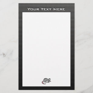 Glatte Maus Briefpapier