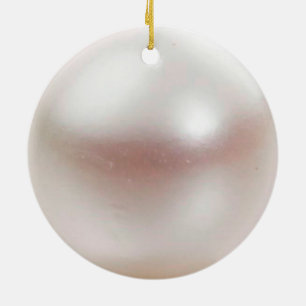 Glatte Pearlescent realistische Keramik Ornament