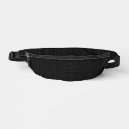 Glatte Stealth-Schwarz-Kohlenstoff-Mikro-Tech-Text Bauchtasche