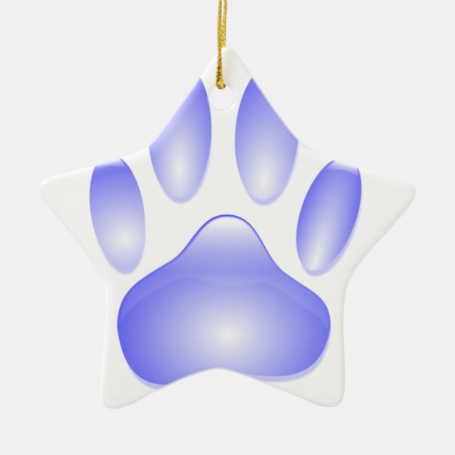 Glatteig Druck Keramikornament (Vorne)