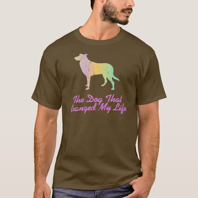 Glatter Collie T-Shirt (Vorderseite)