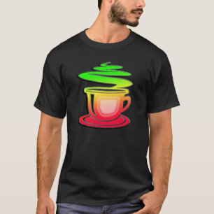 Glatter heißer Kaffee T-Shirt