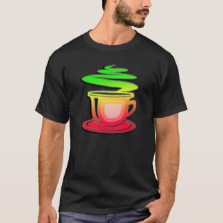 Glatter heißer Kaffee T-Shirt