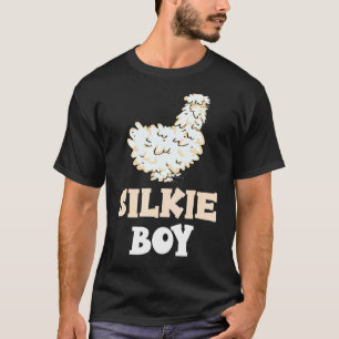 Glatter kuscheliger Vogel Seidige Henne Silkie-Jun T-Shirt