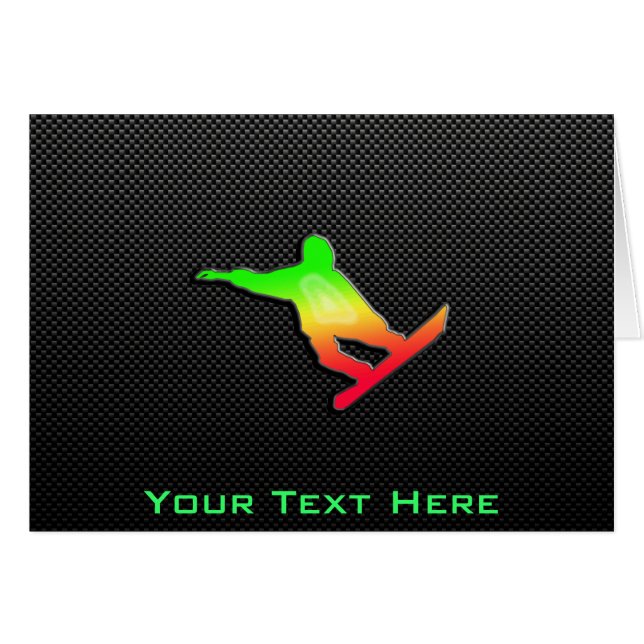 Glatter Snowboarding (Vorderseite (Horizontal))