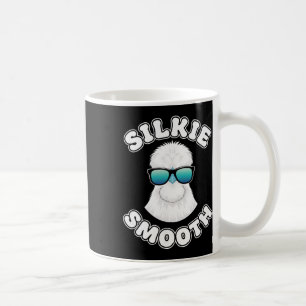 Glattes Huhn Silkie, Cooles Silkie mit Schattierun Kaffeetasse