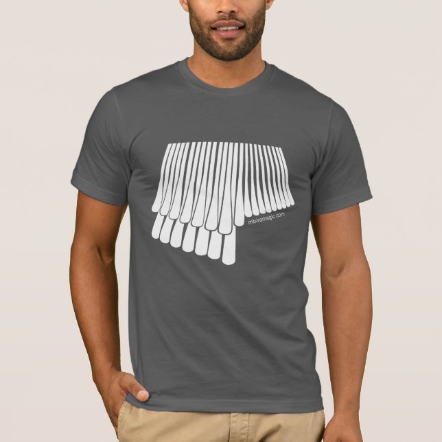 Glattes mbira T-Shirt (Vorderseite)
