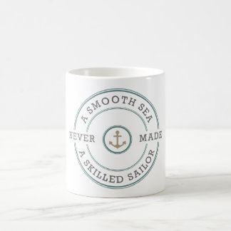 Glattes Meer machte nie erfahrenen Seemann Tasse