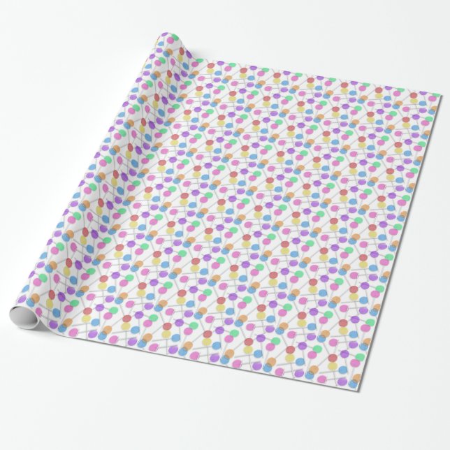 Glattes Packpapier der Lutscher-Süßigkeit (Ungerollt)