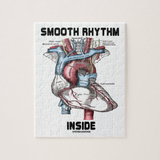 Glattes Rhythmus-Innere (medizinisches Puzzle