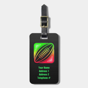 Glattes Rugby Gepäckanhänger