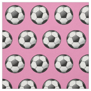 Glattes rundes Fußball-Rosa Stoff