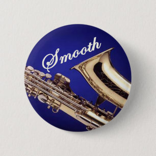 Glattes Saxophon Button