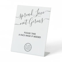 Glattmaske-Station minimal modern mit Logo-Sicherh