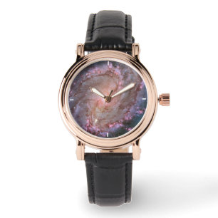 Glattspirale Galaxy Messier 83. Armbanduhr