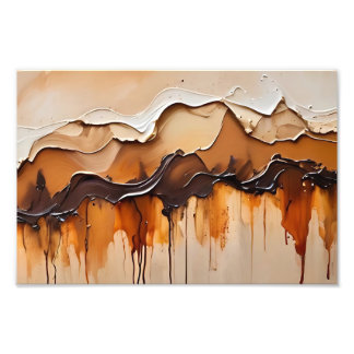 Glatze und Fuzzy Fotodruck