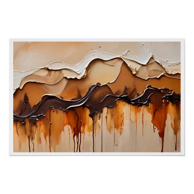 Glatze und Fuzzy Poster (Vorderseite)