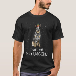 Glaub mir, ich bin ein australischer Einhorn-Hund- T-Shirt
