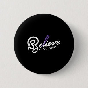 Glaube1- Epilepsie Awareness Supporter Ribbon Button