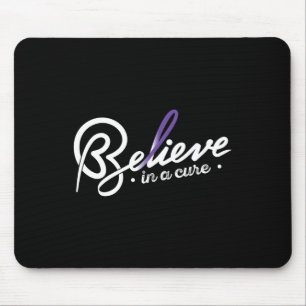 Glaube1- Epilepsie Awareness Supporter Ribbon Mousepad