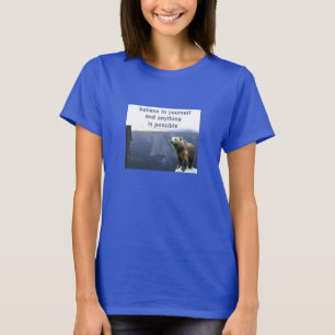 Glaube an deinen (dunklen) T - Shirt