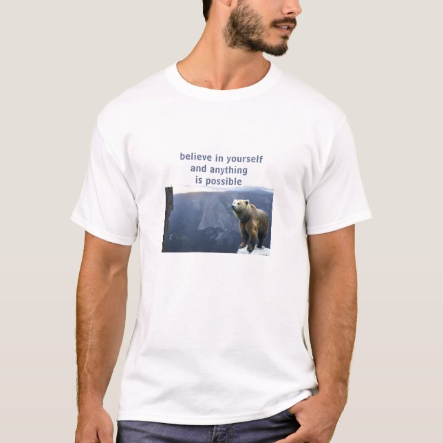 Glaube an deinen (leichten) T - Shirt (Vorderseite)