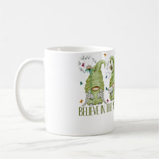 Glaube an den magischen Gnom für Frauen Löwenzahn Kaffeetasse