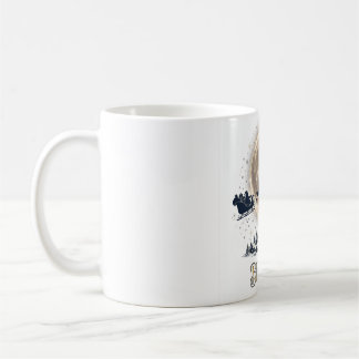 Glaube an den Schlitten Weihnachtsbecher Kaffeetasse