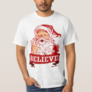 Glaube an den Weihnachtsmann T-Shirt