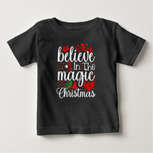 Glaube an den Zauber der Weihnachtszeit-84604 Baby T-shirt