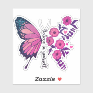 Glaube an dich selbst aufkleber