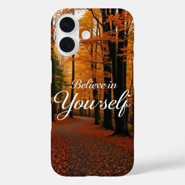 Glaube an dich selbst Case-Mate iPhone hülle (Rückseite)