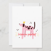 Glaube an dich selbst