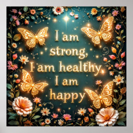 Glaube an dich selbst - Starke Selbstmotivation #1 Poster