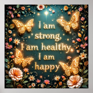 Glaube an dich selbst - Starke Selbstmotivation #1 Poster