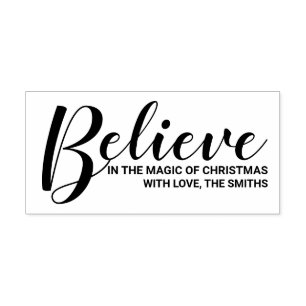 "Glaube an die Magie des Weihnachtsfestes" Permastempel