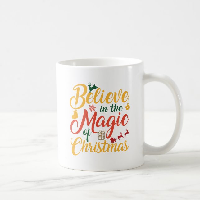 Glaube an die Magie Kaffeetasse (Rechts)