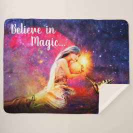 Glaube an die Magie Sherpadecke